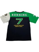 BLUE COLLECTION T-SHIRT VINTAGE PORATES RUGBY WORLD CUP ΠΡΑΣΙΝΟ/ΜΑΥΡΟ ΑΝΔΡΙΚΟ L