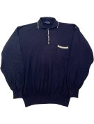 BLUE EAGLE LES COPAINS ΠΛΕΚΤΟ POLO ΚΛΑΣΙΚΟ NAVY ΑΝΤΡΙΚΟ PRE OWNED XL