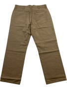 BLUE MOUNTAIN CHINO PANTS VINTAGE LOGO BROWN MENS L