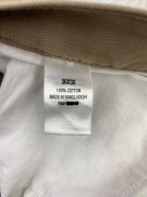 BLUE MOUNTAIN CHINO PANTS VINTAGE LOGO BROWN MENS L