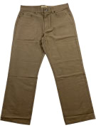BLUE MOUNTAIN CHINO PANTS VINTAGE LOGO BROWN MENS L