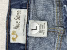 BLUE SEVEN BERMUDA SHORTS RETRO BLUE UOMO PRE OWNED L