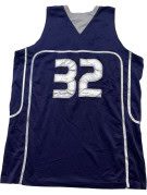 BOHANNON BASKETBALL JERSEY SPORTSWEAR NAVY UNISEX PRE OWNED