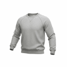 BONDS ORIGINALS Felpa casual tinta unita grigia da uomo L