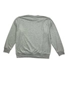BONDS ORIGINALS Felpa casual tinta unita grigia da uomo L