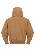 BOSS HOODIE STREETWEAR BROWN MEN PRE OWNED S