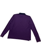 BOSS HUGO BOSS ΜΠΛΟΥΖΑ POLO ΜΑΚΡΥΜΑΝΙΚΗ REGULAR FIT PIMA COTTON ΜΩΒ ΑΝΔΡΙΚΟ XL