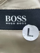 BOSS HUGO BOSS BLAZER CLASSIC BEIGE NERO UOMO PRE OWNED L