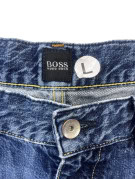 BOSS HUGO BOSS ΤΖΙΝ ΠΑΝΤΕΛΟΝΙ ΚΛΑΣΙΚΟ WASHED BLUE ΑΝΤΡΙΚΟ PRE OWNED L