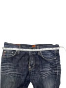BOSS HUGO BOSS JEANS WASHED DARK BLUE MEN PRE OWNED M