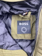 BOSS Giubbotto Puffer Casual con Cappuccio Cachi da Uomo S