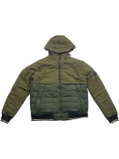 BOSS Giubbotto Puffer Casual con Cappuccio Cachi da Uomo S