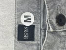 BOSS PANTS MINIMAL GREY MEN PRE OWNED M