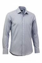 BOSS CAMICIA CLASSIC AZZURRA A QUADRI UOMO PRE OWNED M