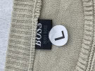 BOSS SWEATER MINIMAL BEIGE MEN PRE OWNED L
