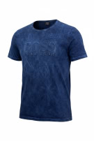 BOSS T SHIRT MINIMAL NAVY UOMO PRE OWNED M