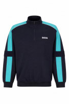 BOSS TRACK JACKET SPORTSWEAR ΜΑΥΡΟ ΑΝΤΡΙΚΟ PRE OWNED L