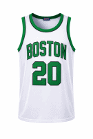 BOSTON CELTICS T SHIRT GRAPHIC BIANCO VERDE UOMO PRE OWNED L