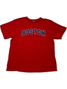 BOSTON GRAPHIC TEE COLLEGIATE ΚΟΚΚΙΝΟ UNISEX PRE OWNED