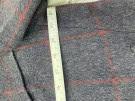 VINTAGE COAT 90S  GREY PLAID WOMEN PRE OWNED