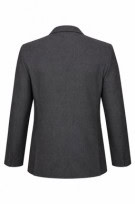 90S VINTAGE  BLAZER MINIMAL GRIGIO UOMO PRE OWNED L