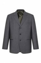 90S VINTAGE  BLAZER MINIMAL GRIGIO UOMO PRE OWNED L