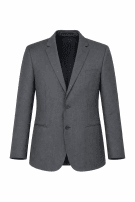 90s BRIAN BARRY SUIT MINIMAL GREY MEN PRE OWNED S