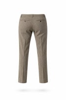 DONDUP  ΠΑΝΤΕΛΟΝΙ ΜΙΚΡΟ ΚΑΡΟ BEIGE ΑΝΤΡΙΚΟ PRE OWNED L