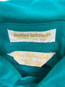 Brooks Brothers Polo Shirt Pima Cotton Lisle Green Unisex L