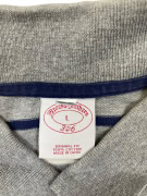 Brooks Brothers Polo Shirt a righe grigio