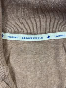 Brooksfield Torino Half-Zip Knit Camel Men’s 3XL