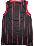 BSKT CHICAGO 23 JORDAN MAGLIA STILE VINTAGE NERO/ROSSO UOMO M