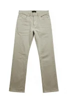 BUFFALO DAVID BITTON Pantaloni Chino Casual con Logo Beige da Uomo XL