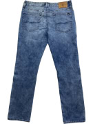 BUFFALO DAVID BITTON jeans vintage wear con logo blu da uomo L (W36)