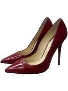 BUFFALO LONDON PUMPS MINIMAL RED WOMEN PRE OWNED EU 37