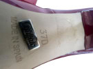 BUFFALO LONDON PUMPS MINIMAL RED WOMEN PRE OWNED EU 37