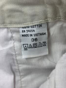 BUGLE BOY BERMUDA CARGO UTILITY BEIGE UOMO PRE OWNED L