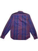 BURBERRY BRIT ΠΟΥΚΑΜΙΣΟ CLASSIC CHECK NAVY ΡΟΖ ΑΝΤΡΙΚΟ PRE OWNED S