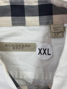 BURBERRY BRIT CAMICIA CLASSICA BIANCA UOMO PRE OWNED XXL