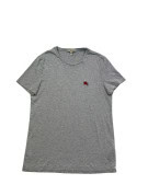 BURBERRY BRIT T SHIRT MINIMAL ΓΚΡΙ ΑΝΤΡΙΚΟ PRE OWNED S