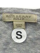BURBERRY BRIT T SHIRT MINIMAL ΓΚΡΙ ΑΝΤΡΙΚΟ PRE OWNED S