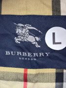 BURBERRY 90s RAINCOAT MINIMAL LIGHT BLUE MENS PRE OWNED
