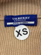 BURBERRY LONDON BLUE LABEL ΑΜΑΝΙΚΟ ΠΛΕΚΤΟ ΤΟΠ CLASSIC ΜΠΕΖ ΓΥΝΑΙΚΕΙΟ PRE OWNED XS