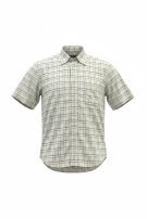 BURBERRY LONDON ΚΟΝΤΟΜΑΝΙΚΟ ΠΟΥΚΑΜΙΣΟ CLASSIC CHECK CREAM ΑΝΤΡΙΚΟ PRE OWNED S