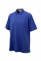 BURBERRY LONDON POLO SHIRT CLASSIC BLUE MENS PRE OWNED XL