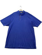 BURBERRY LONDON POLO SHIRT CLASSIC BLUE MENS PRE OWNED XL