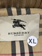 BURBERRY LONDON CAR COAT CLASSIC BEIGE MENS PRE OWNED XL