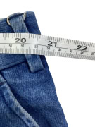Burberry London Chino Trousers Denim Fabric with Pleats Blue Men XXXL