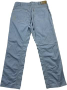 BURBERRY LONDON PANTALONE CHINO CON FODERA VINTAGE CHECK CELESTE DA UOMO L