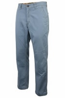 BURBERRY LONDON PANTALONE CHINO CON FODERA VINTAGE CHECK CELESTE DA UOMO L